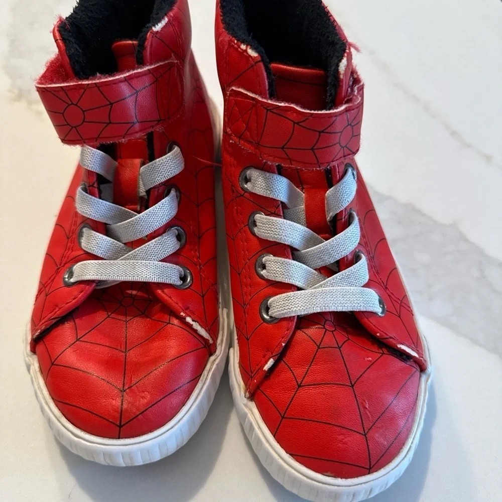 Marvel Red and White Spider-Man Kids Sneakers